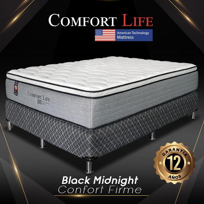 comfort life black mattress