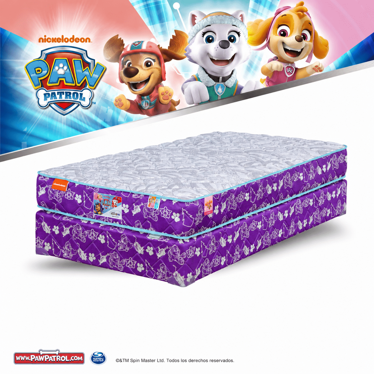 Camas Olympia Paw Patrol - Skye