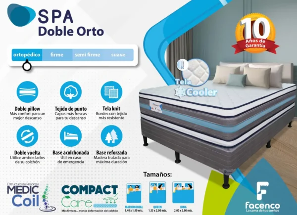Combo Facenco Spa Doble Orto - Imagen 9