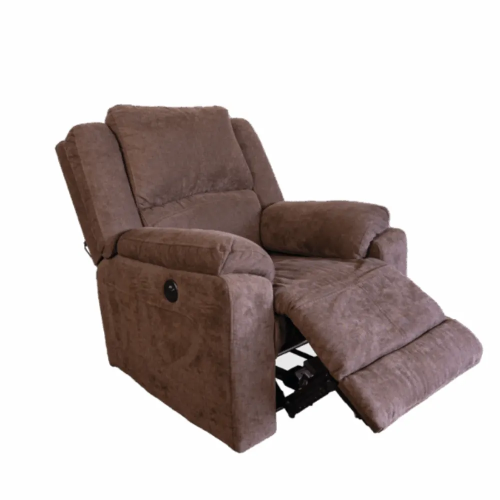 Sillon Reclinable Jeremy Eléctrico Chocolate