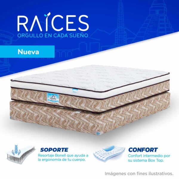 Camas y Colchones Olympia Raices Box Top - Imagen 2