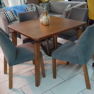 Comedor Likin Pura Madera 4 Sillas