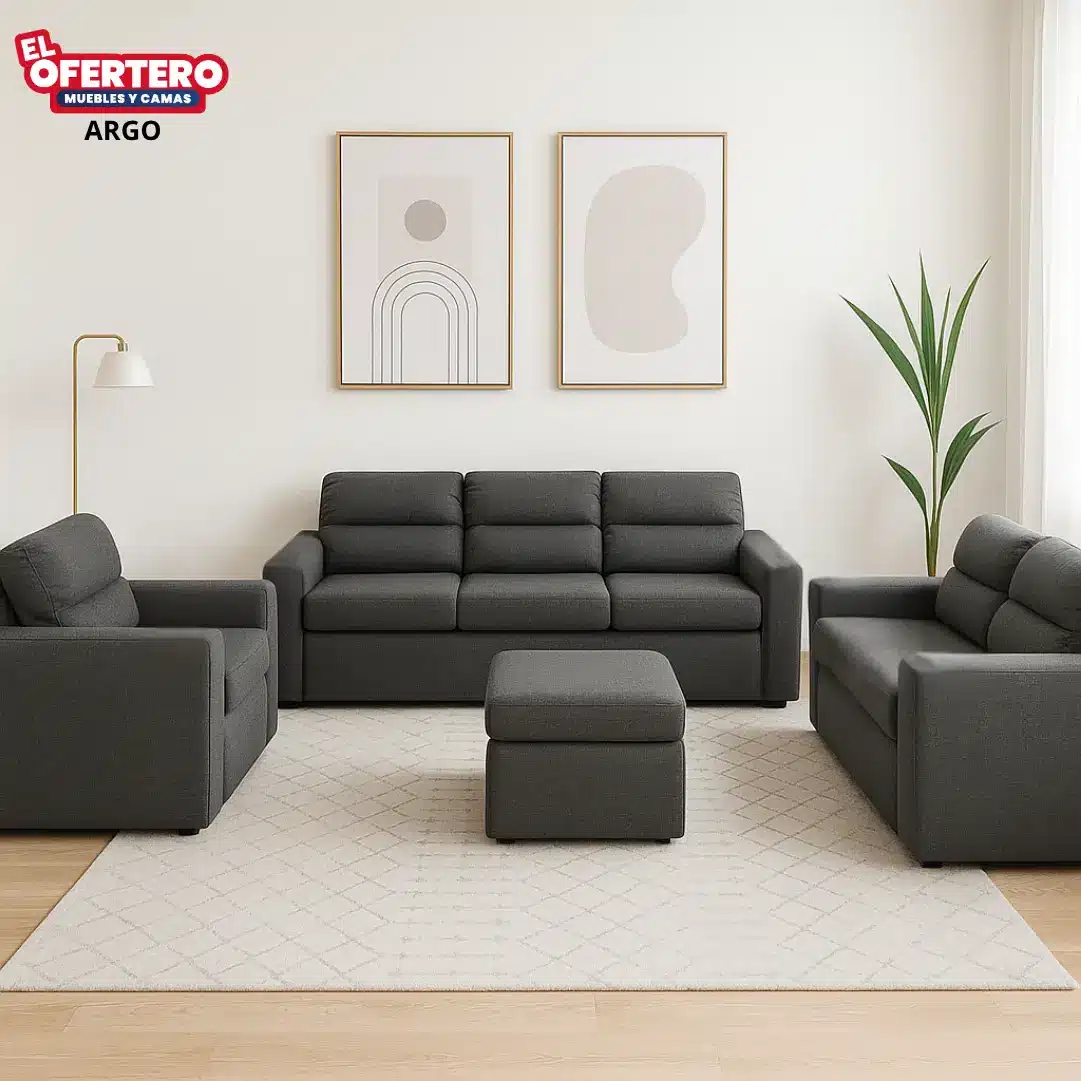 Sala Argo con Descansador/Ottoman