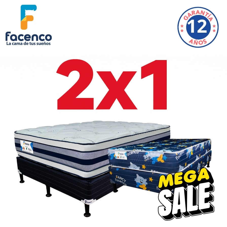 Combo 2 x 1 Facenco Energy  Doble Euro