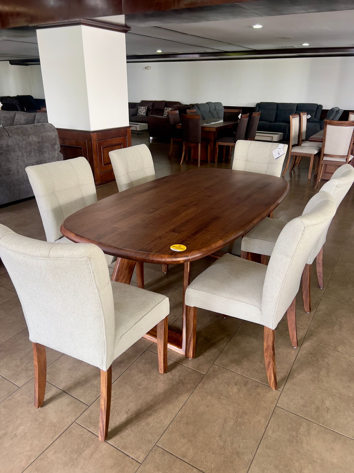 Comedor  Serena  6 Sillas "Pura Madera"