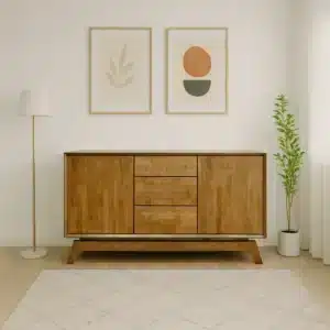 Bufetera "Pura Madera" Con Plataforma