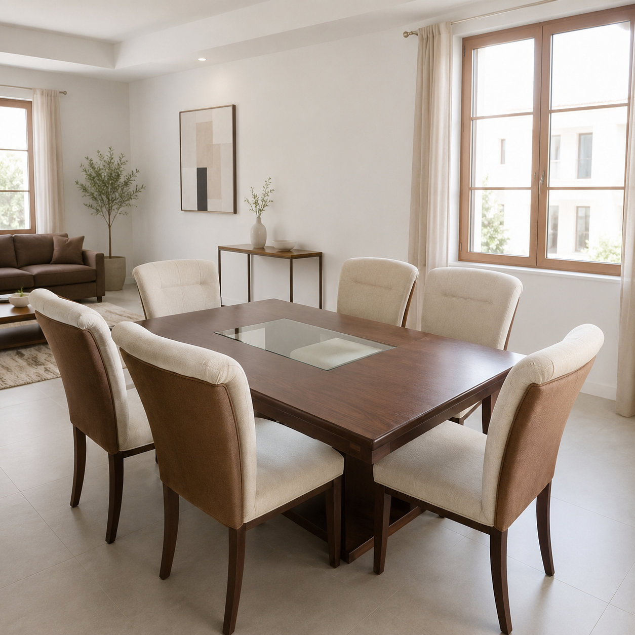 Comedor Texas 6 Sillas  "Pura Madera"