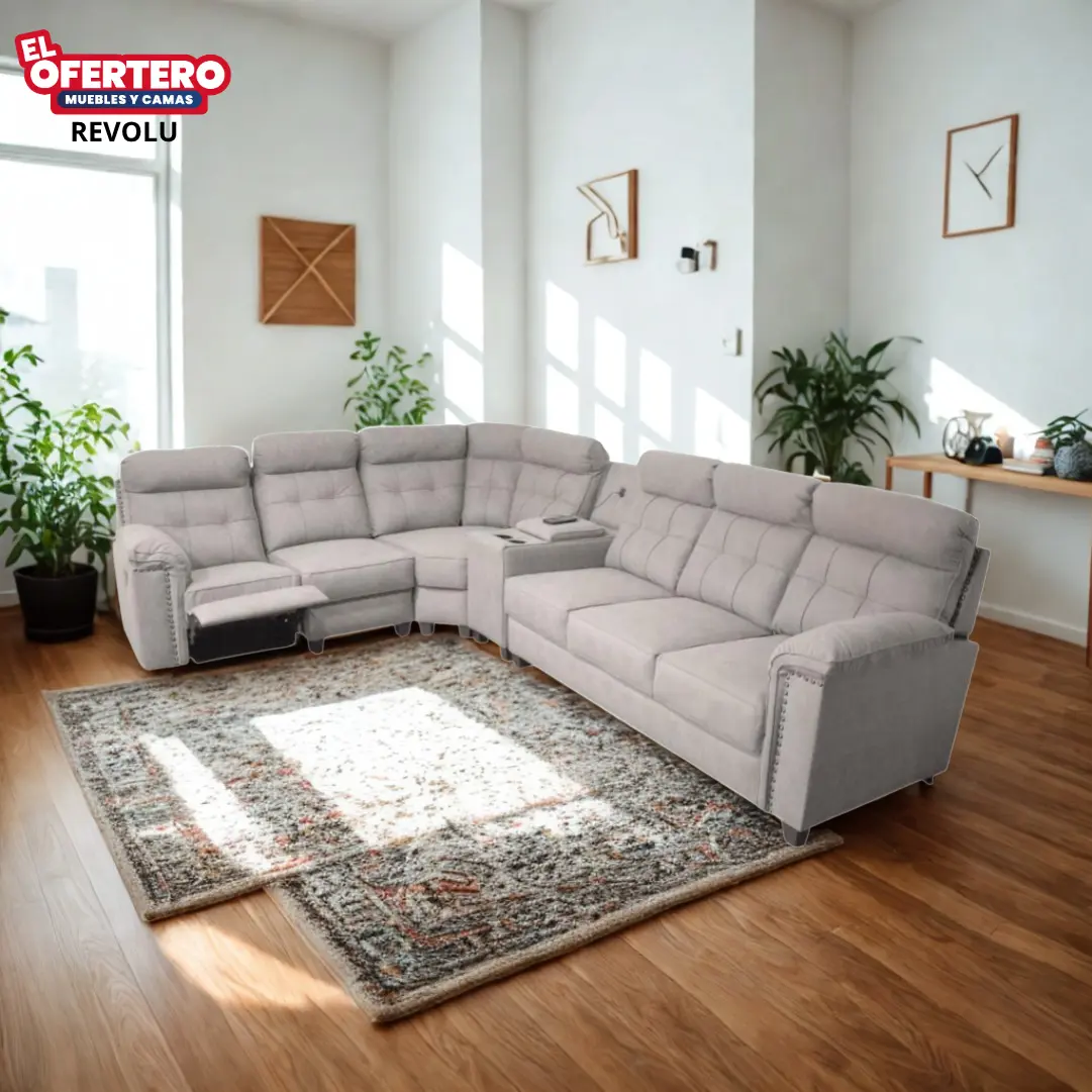 Sala Revolu Modular (Sillon Reclinable + USB + Consola)