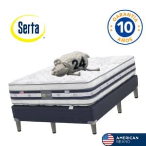 Camas y Colchones Serta Balance Perfect Smart Comfort - CAMA (COLCHÓN + BASE), MATRIMONIAL 1.40 X 1.90 MTS.