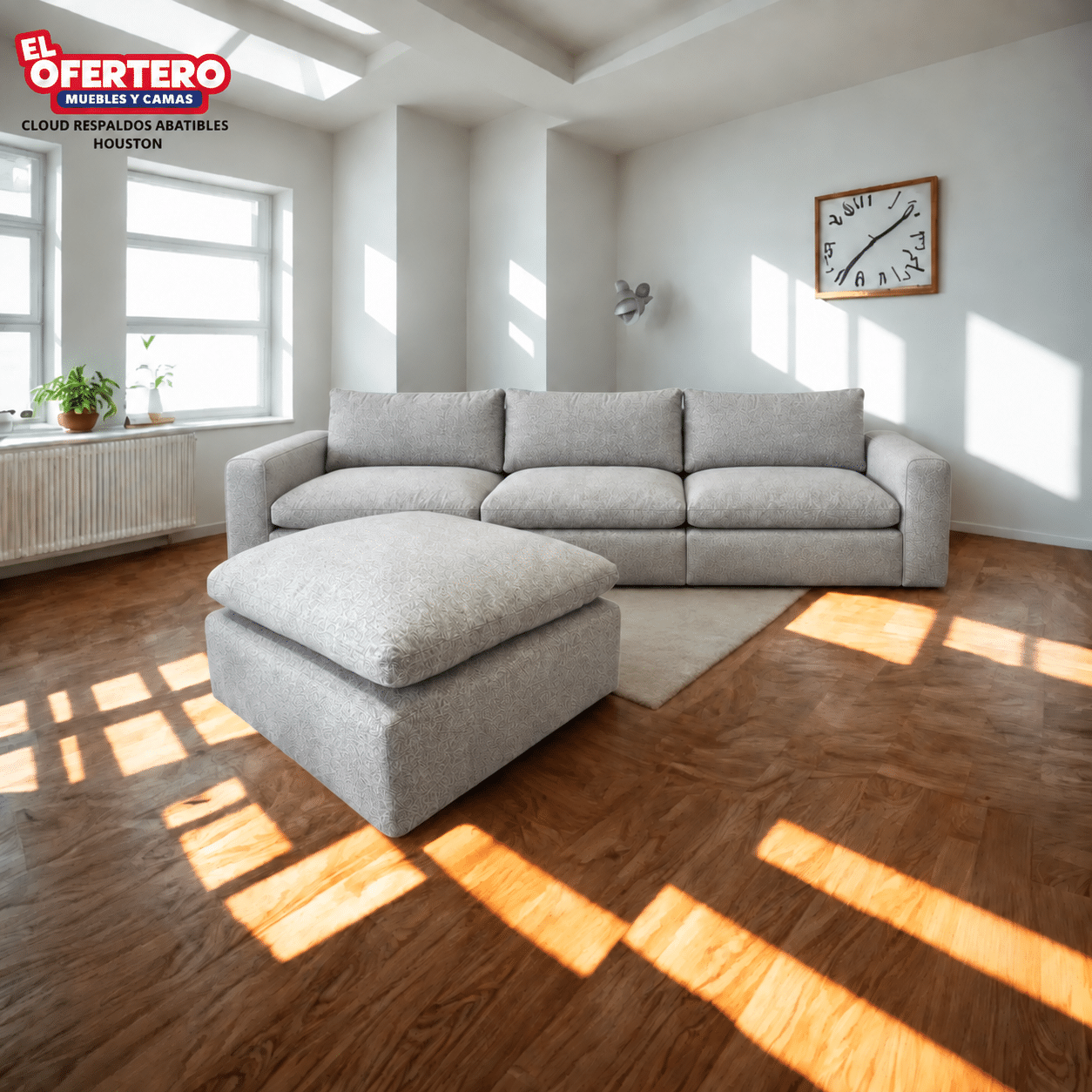 Sala Cloud Respaldos Abatibles Houston
